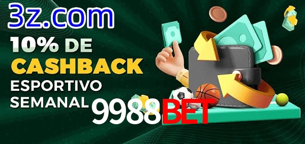 10% de bônus de cashback na 9988Bet